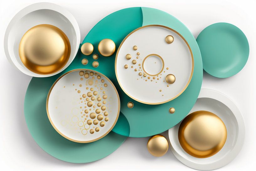 Abstract circles by Bert Nijholt