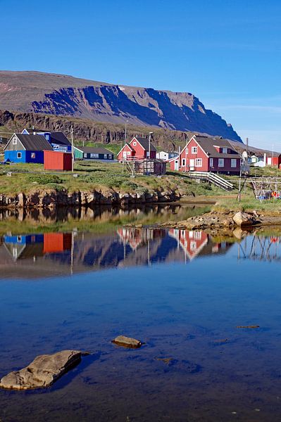 Petit village sur l'île de la disco par Reinhard  Pantke