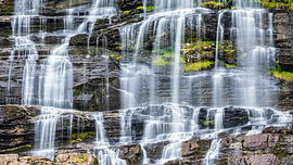 Skulestadmoen Waterfall by Harold van den Hurk