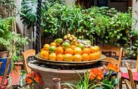 schaal met fruit op een terras in spanje van ChrisWillemsen thumbnail
