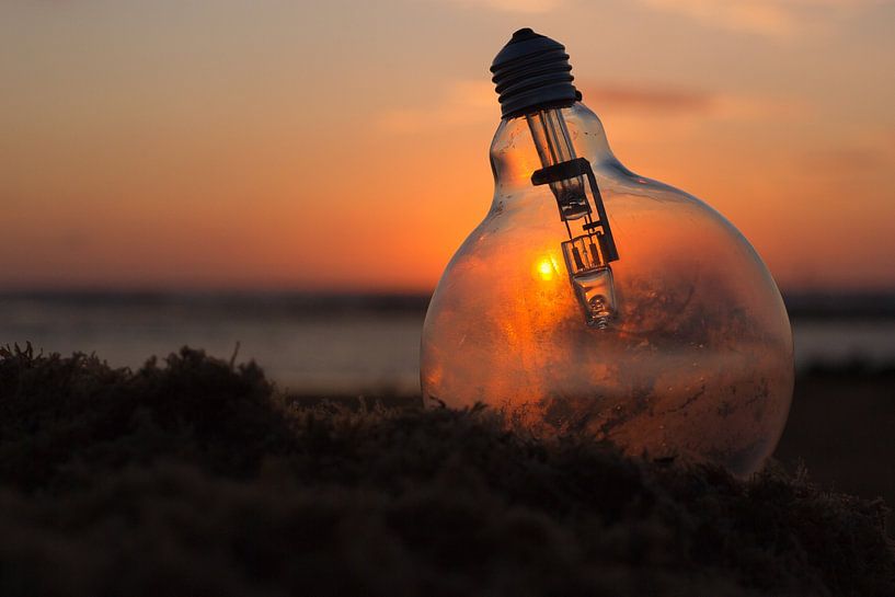 Light Bulb Sunset by Brandon Bouwman