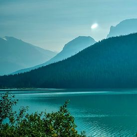 Lake Minnewanka sur Henriëtte Wanders