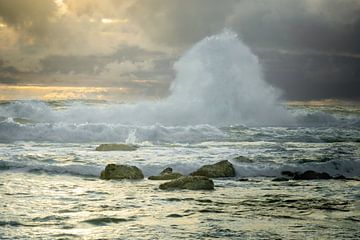 Macht der Wellen bei der Flut von Detlef Hansmann Photography