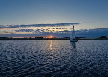 Sailing at sunset by Patrick Herzberg
