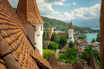 City of Thun in Switzerland by Ken Costers