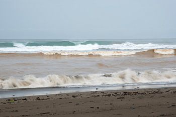 Farbige Wellen Costa Rica