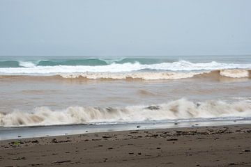 Gekleurde golven Costa Rica van Ohana