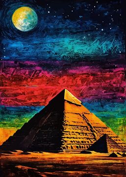 Große Pyramide von Gizeh von MIROKKU