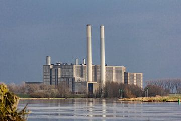 Das alte IJssel-Kraftwerk in Zwolle. von Janny Beimers