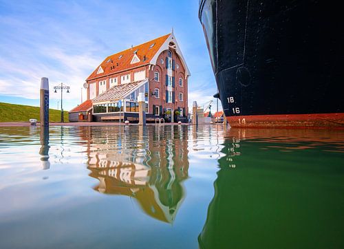 Haven van Oudeschild op Texel.