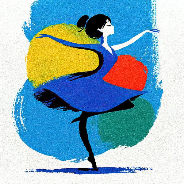 Woman Dance by OMG Art