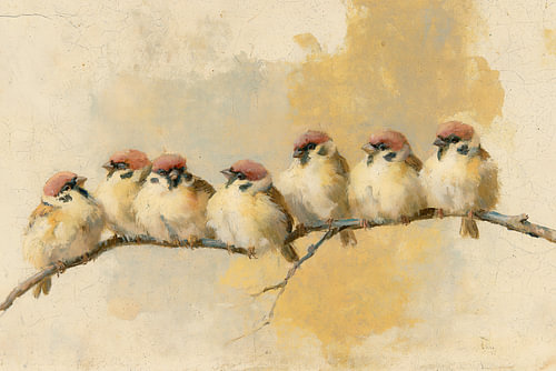 Together on the Branch of Golden Silence