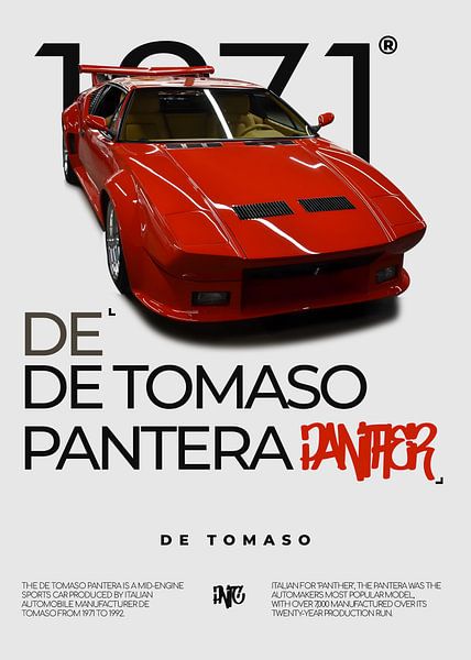 De Tomaso Pantera von Ali Firdaus