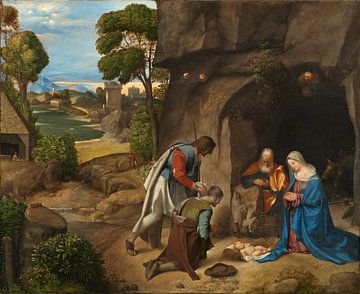 De aanbidding van de herders, Giorgione