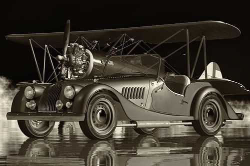 Morgan Plus Een Engels gebouwde sportwagen