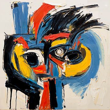 Karel Appel Inspired van Harry Hadders