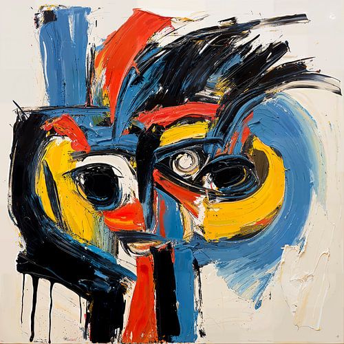 Karel Appel Inspired van Harry Hadders Design