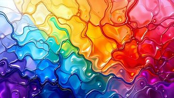 Shimmering glass landscapes by Jean Pierre