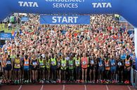Marathon Amsterdam 2014 - Start toplopers par Albert van Dijk Aperçu
