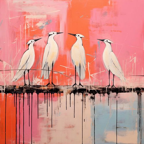 Serene waterfront gathering