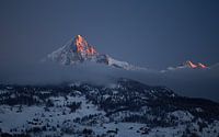 Alpenglow Bietschhorn by Menno Boermans thumbnail