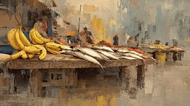 Fish market abstract by LidyStuit