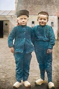 Timeless Friendship on the Farmyard