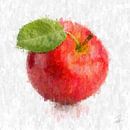 Roter Apfel von Theodor Decker Miniaturansicht