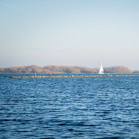 Heerlijk genieten van het uitzicht na zonsondergang van Deborah Zannini