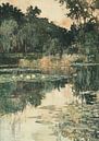 Vintage water lilies by Niklas Maximilian thumbnail