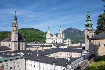 Salzburg - Kathedraal van Salzburg, kapel van Mariazell, Franciscaner kerk van t.ART