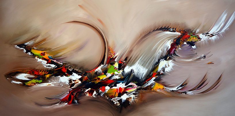 Abstract Thoughts by Gena Theheartofart