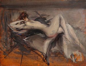 Giovanni Boldini - Weiblicher Akt