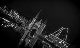 waterpoort en Sneekerskutsje van Evphotosplace