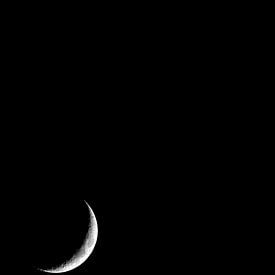 Conjunction of the moon and Venus by Jan van der Knaap