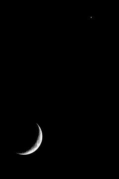Samenstand van de maan en Venus