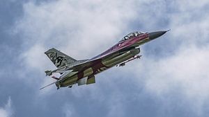 Dänisches F-16 Solo Display Team 2024 Dannebrog.
