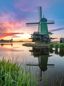Hollandse zonsondergang van Remco Piet