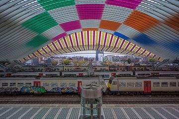 Liege station - Guillemins by Mario Brussé Fotografie