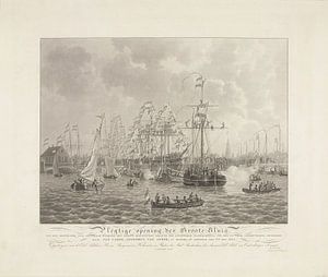 Amsterdam, Öffnung der großen Schleuse