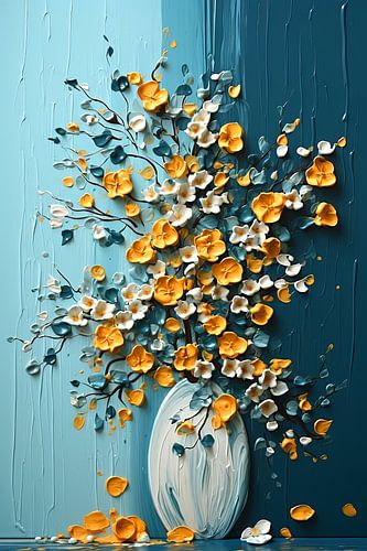 Sprankelende Geschilderde Elegantie