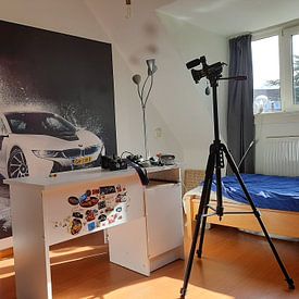 Klantfoto: BMW i8  van Sytse Dijkstra, als behang