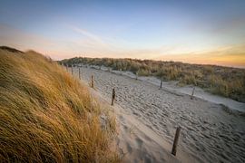 Evening at the coast by Dirk van Egmond