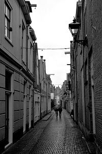 Alkmaar Nordholland Schwarz und Weiß