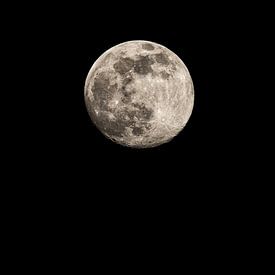 La lune sur Edwin Benschop