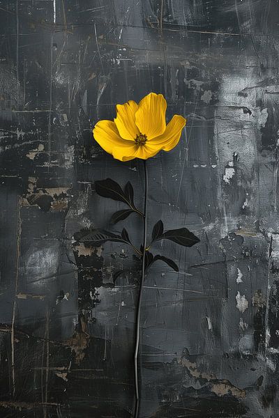 Flower: Light in Darkness by Steinfox Art