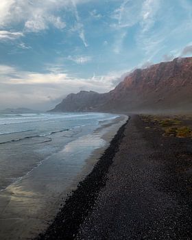 Strand auf Famara Lanzarote
