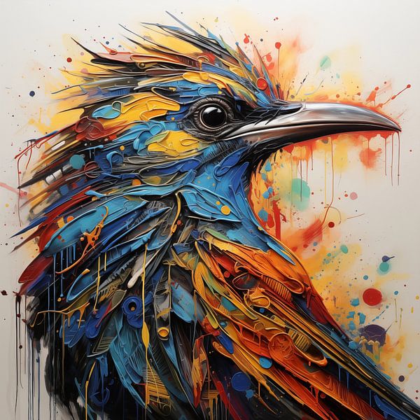 Hummingbird bird artistic by TheXclusive Art