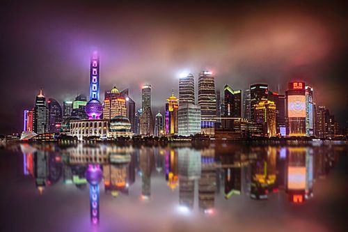 Shanghai bij Nacht
