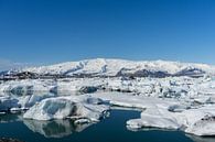 Jökulsárlón galcier lagoon, IJsland van Wigger Tims thumbnail
